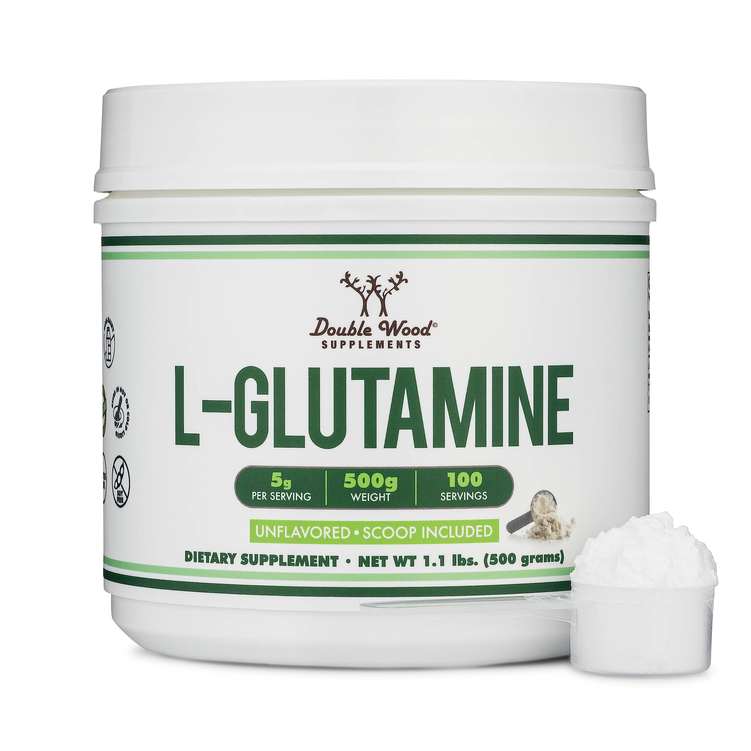 USA manufactured, non-GMO, gluten-free L-Glutamine