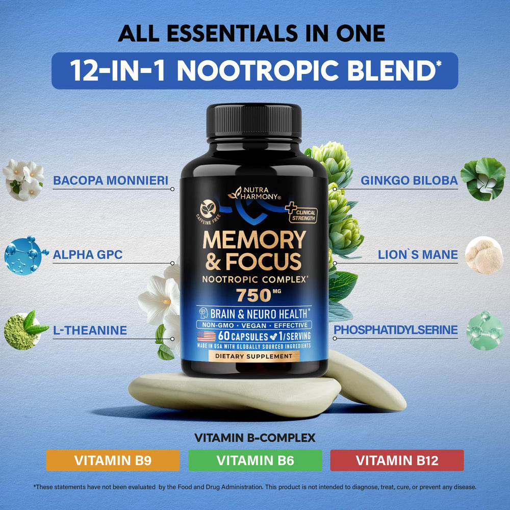L-Theanine and Bacopa Monnieri shown on supplement packaging