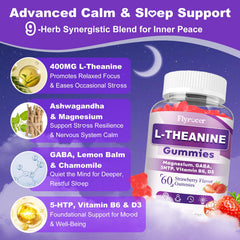 Calm and focused: L-Theanine gummies for stress relief