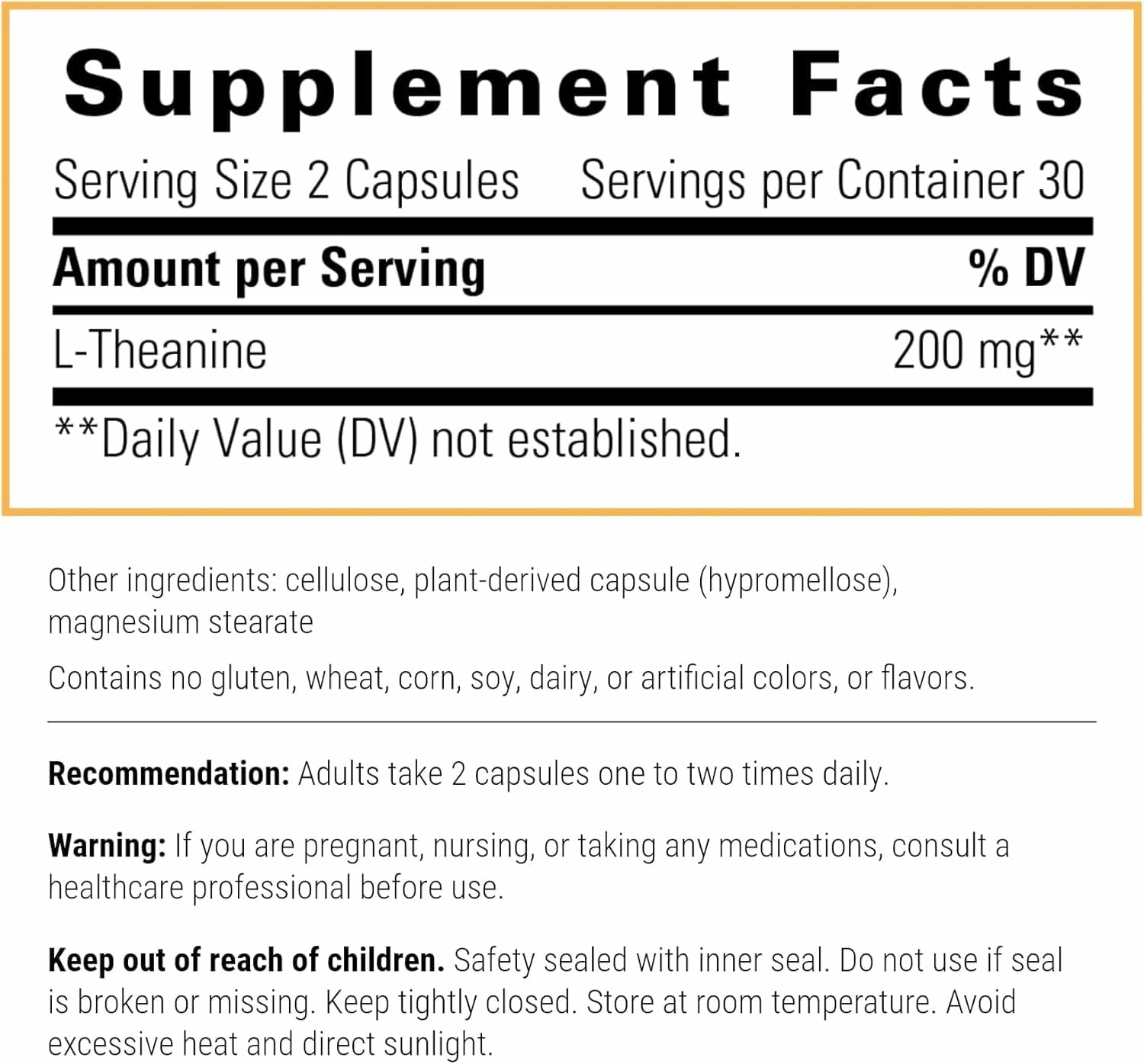 L-Theanine relaxation support image