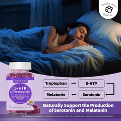 Gummies being taken for sleep and mood support