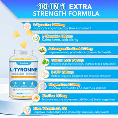 Brain health and mood support concept image