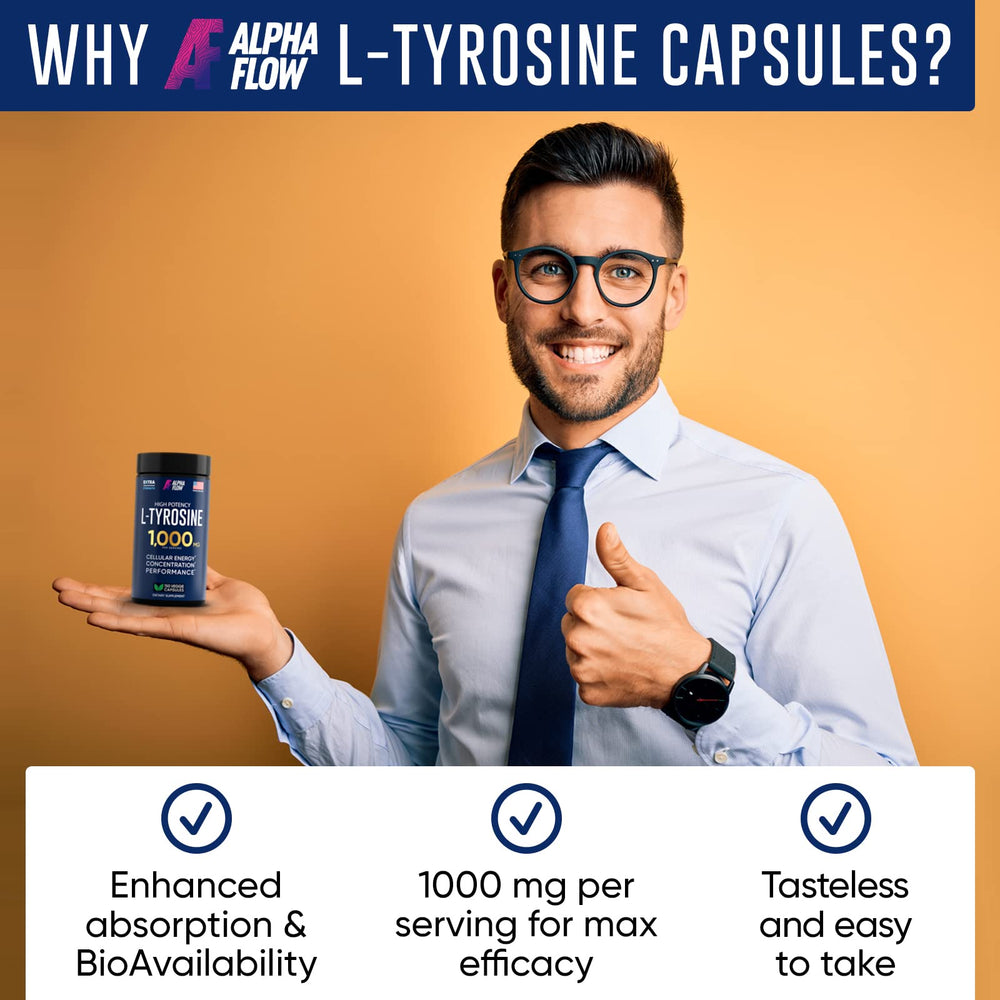 L-Tyrosine 1000mg ingredients and nutrition information