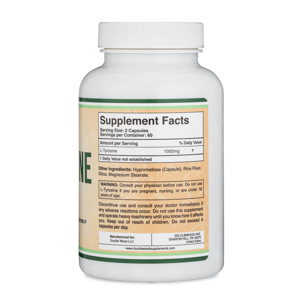 L-Tyrosine supporting memory, attention, focus