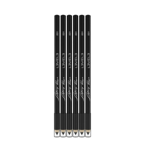 L3 Level 3 Black Liner Pencil pencil tip enables precise hair tattoo details.