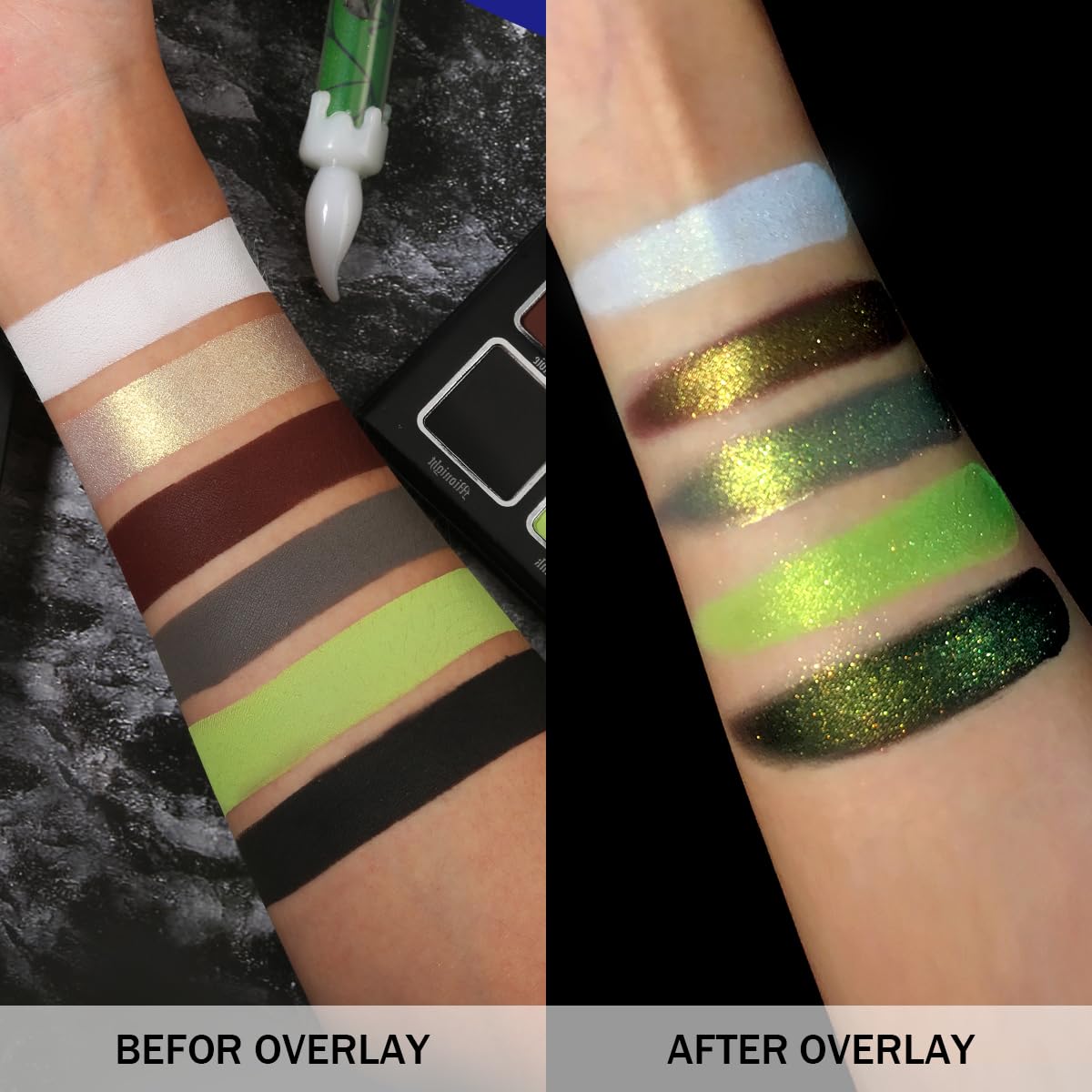 La Catrina palette includes a mirror for on-the-go touchups.