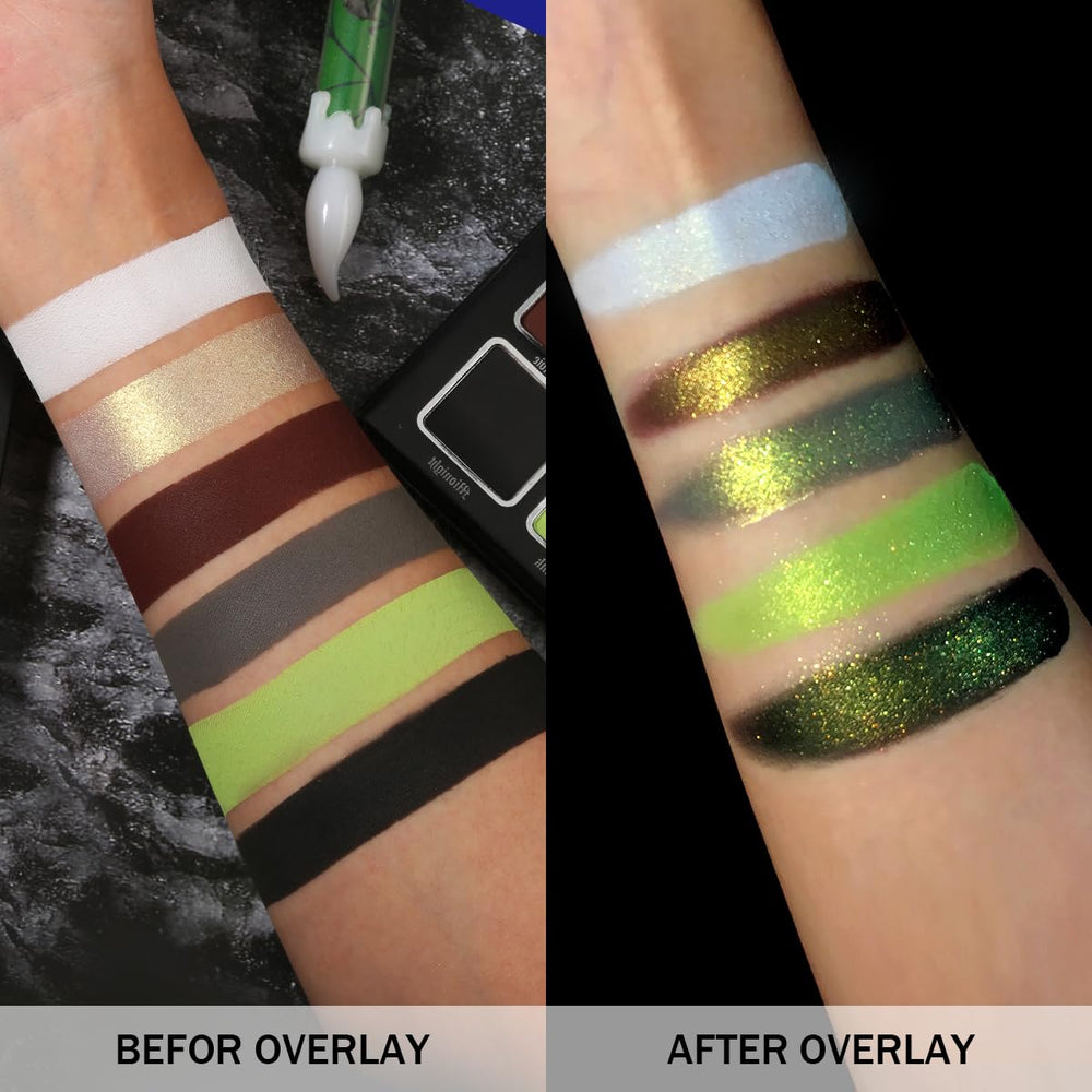 La Catrina palette includes a mirror for on-the-go touchups.
