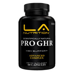 LA Nutrition HGH Supplements bottle with 60 capsules