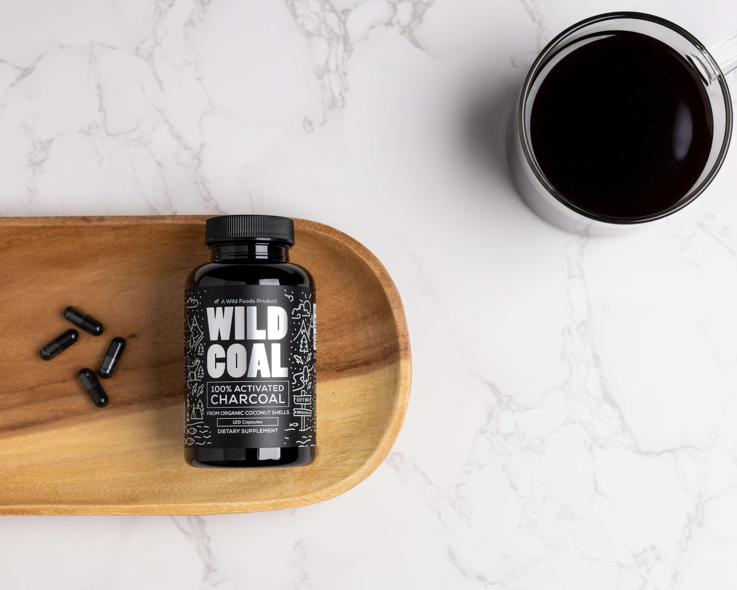 Lab-tested detox charcoal pills ensuring purity and potency