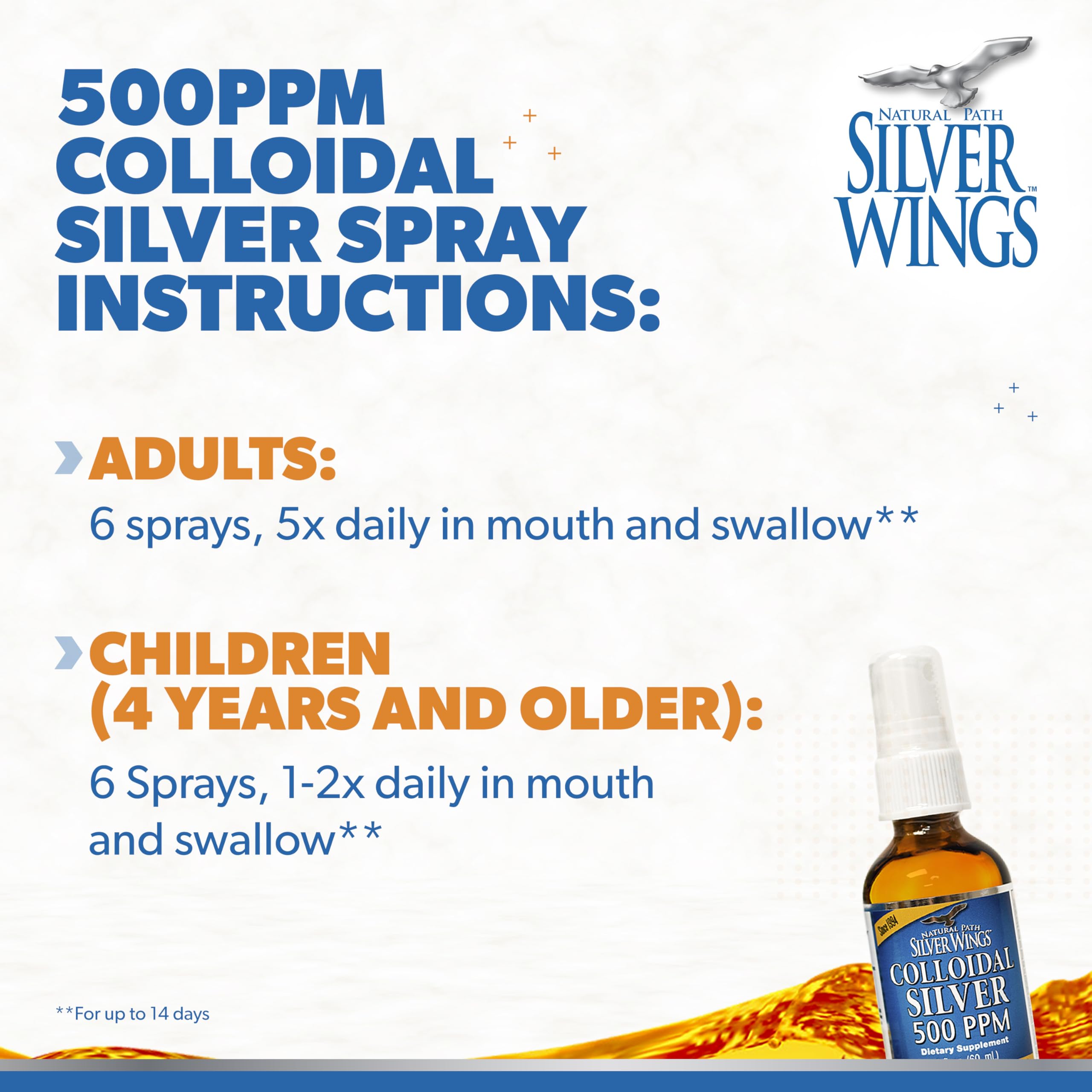 Independent lab test certificates for colloidal silver