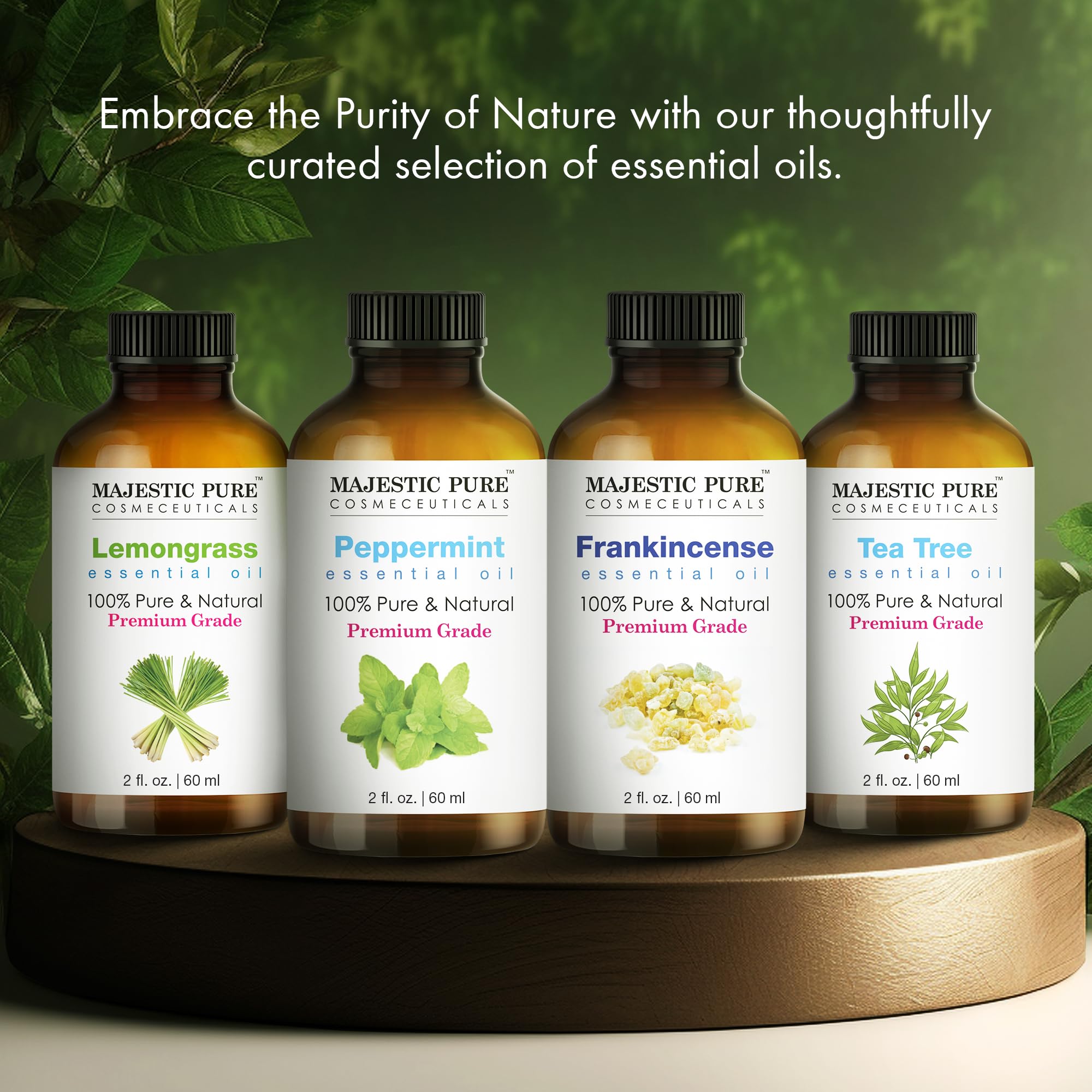 Lab-tested lavender essential oil showing quality assurance.