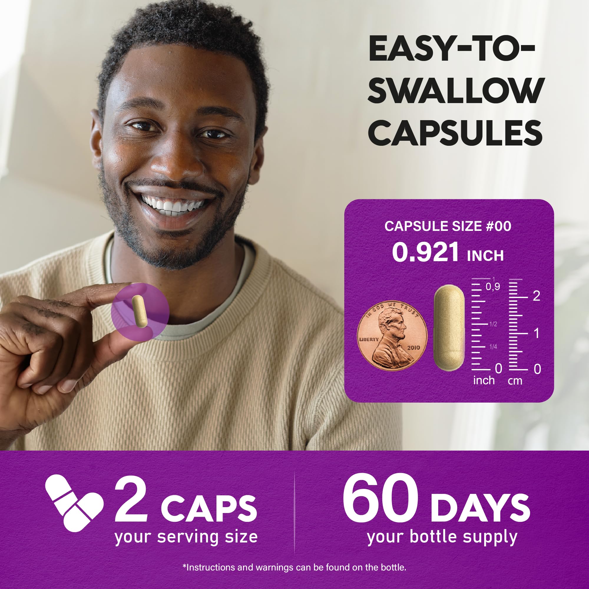 Lab-tested NutraHarmony liver supplement label close-up