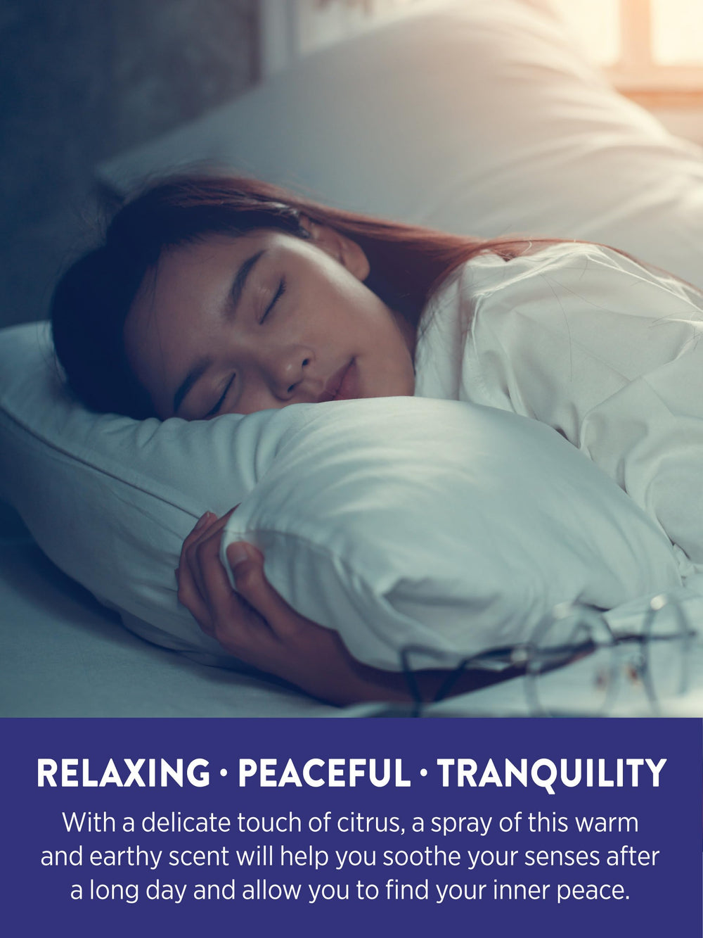 Lab-tested purity label on Good Nite essential oil mist