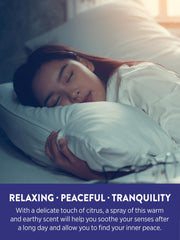 Lab-tested purity label on Good Nite essential oil mist