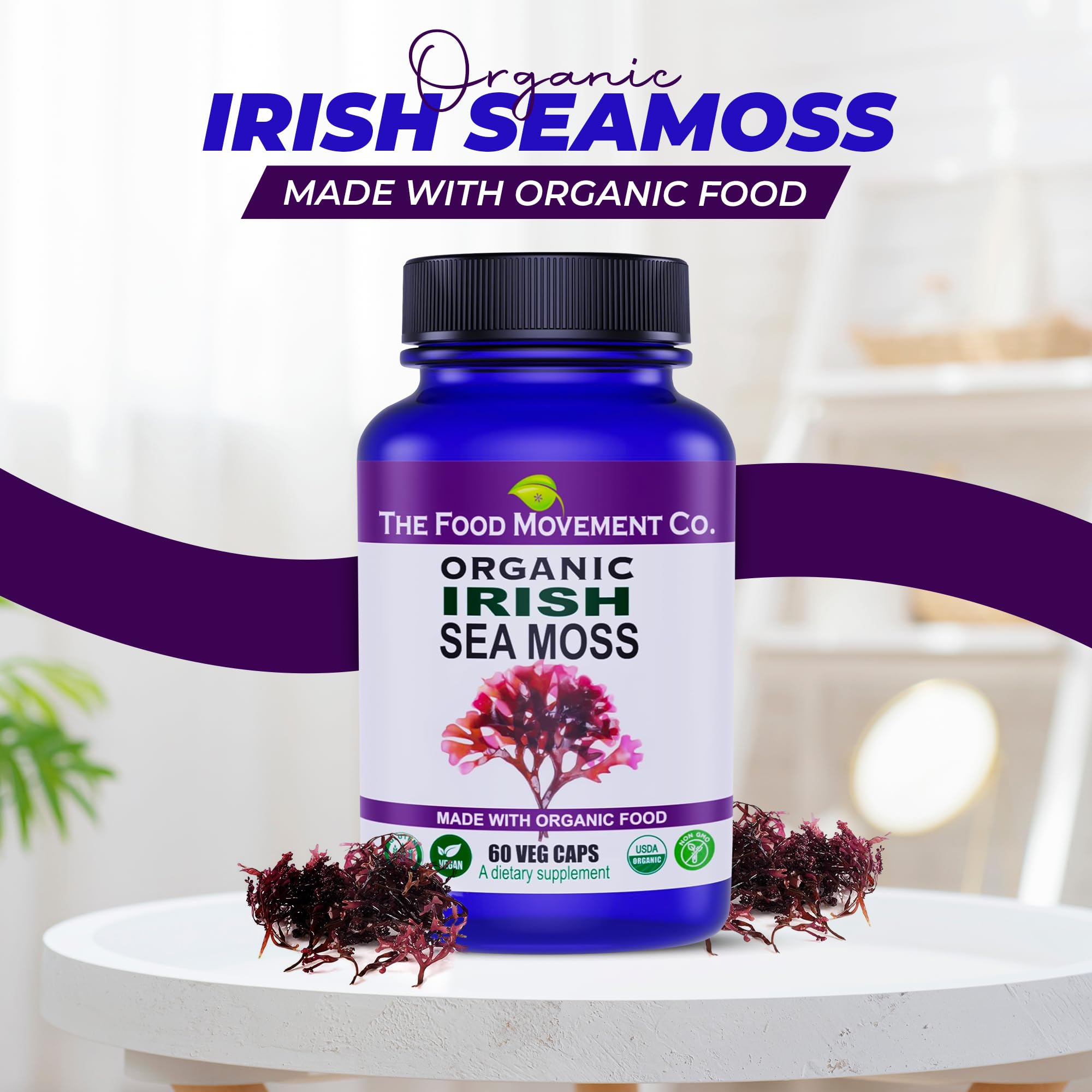 Lab-tested purity for sea moss supplement