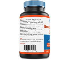 Laboratory testing and quality assurance seal for broccoli sprout extract