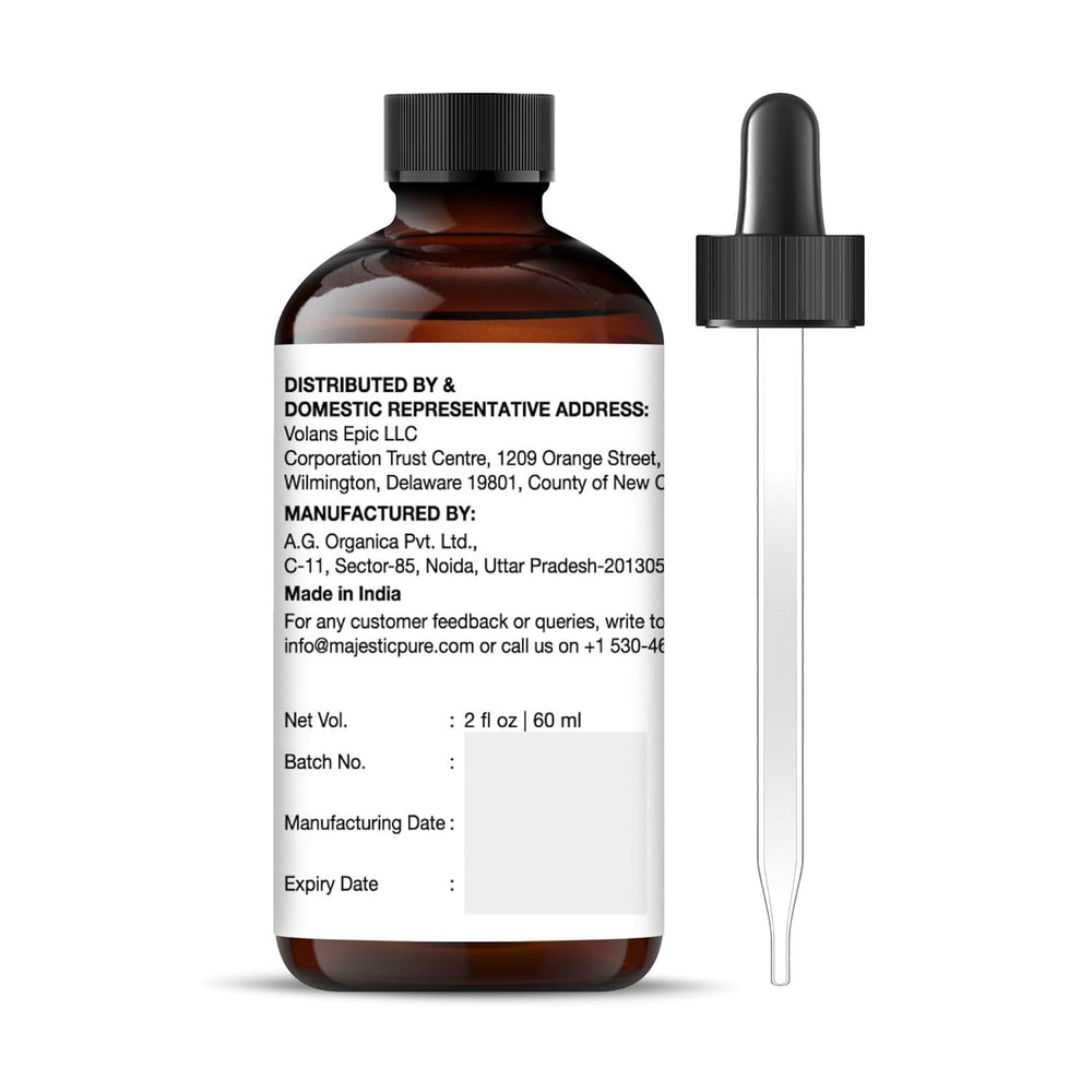Independent lab testing certificate for Peppermint Oil
