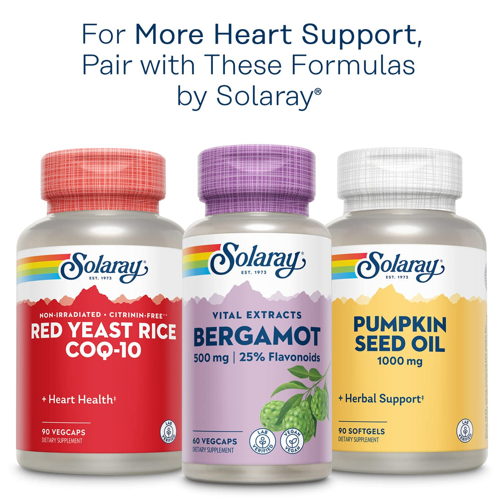 Lab verified potency and purity seal for SOLARAY product