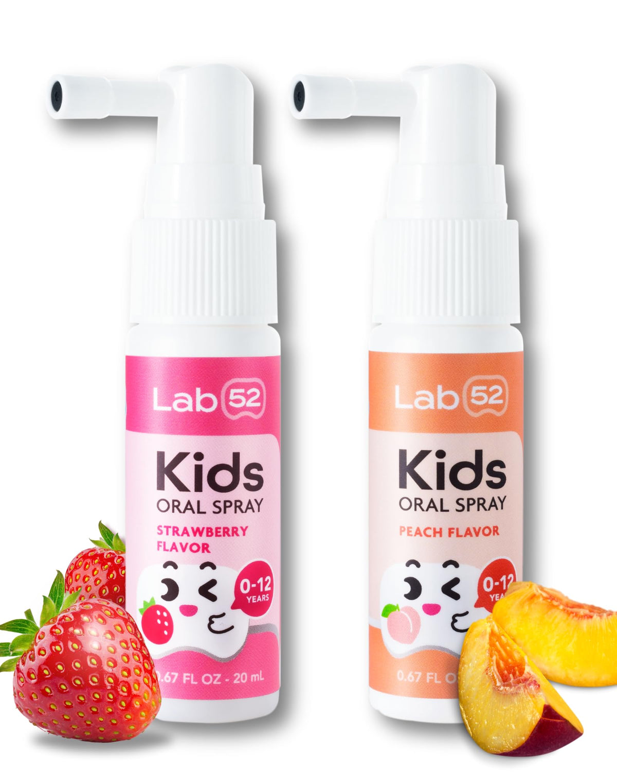 LAB52 Kids Oral Spray 20ml bottle - front view