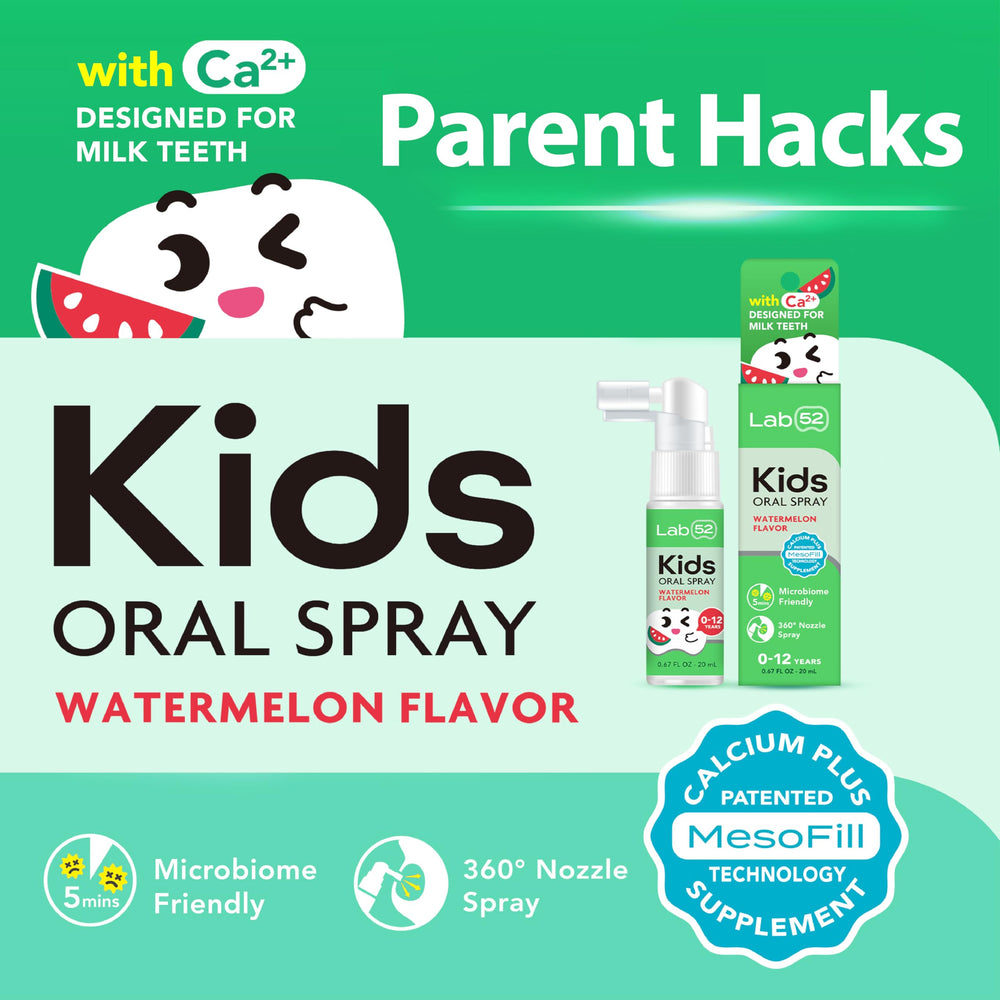 LAB52 Kids Oral Spray packaging