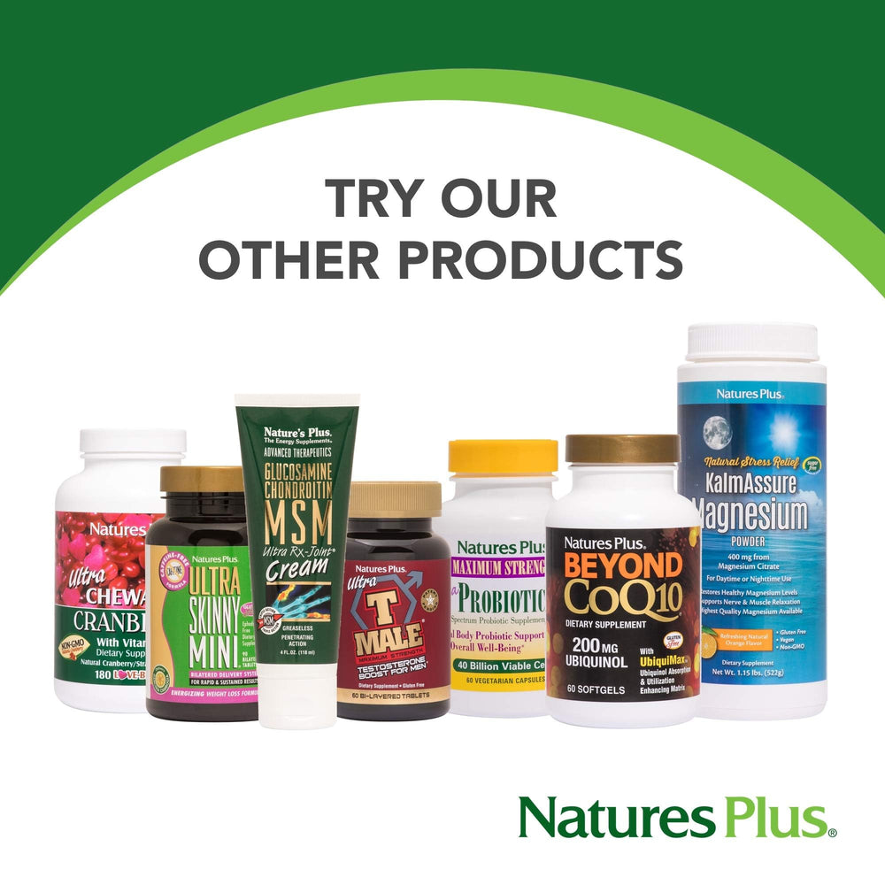 Natures Plus ActiZyme product label and branding