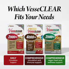 LABO Nutrition VesseCLEAR EX bottle and label communicate product details.