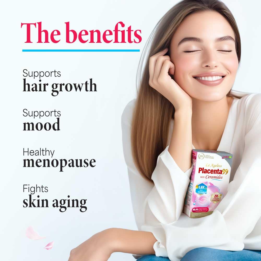 Concept image showing radiant skin and hydration