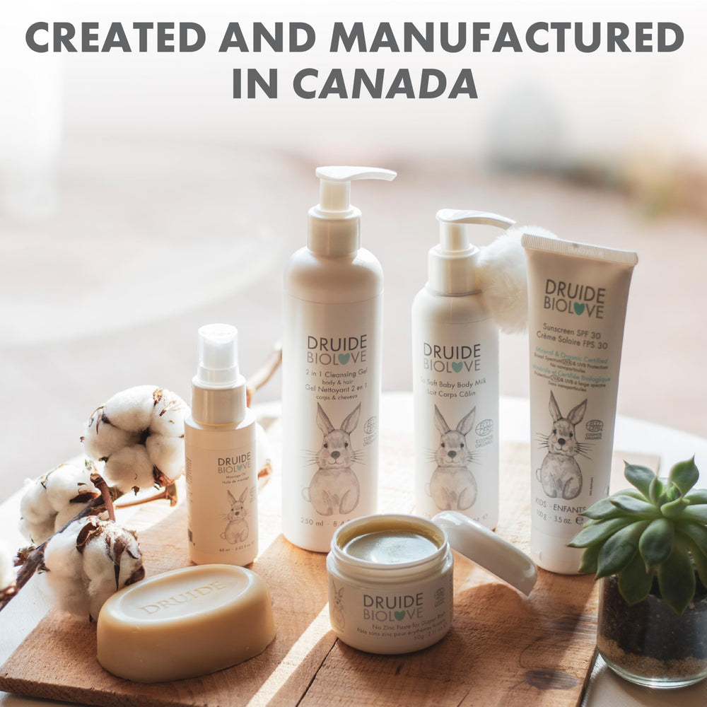 Calming bedtime bath scene with lavender and chamomile