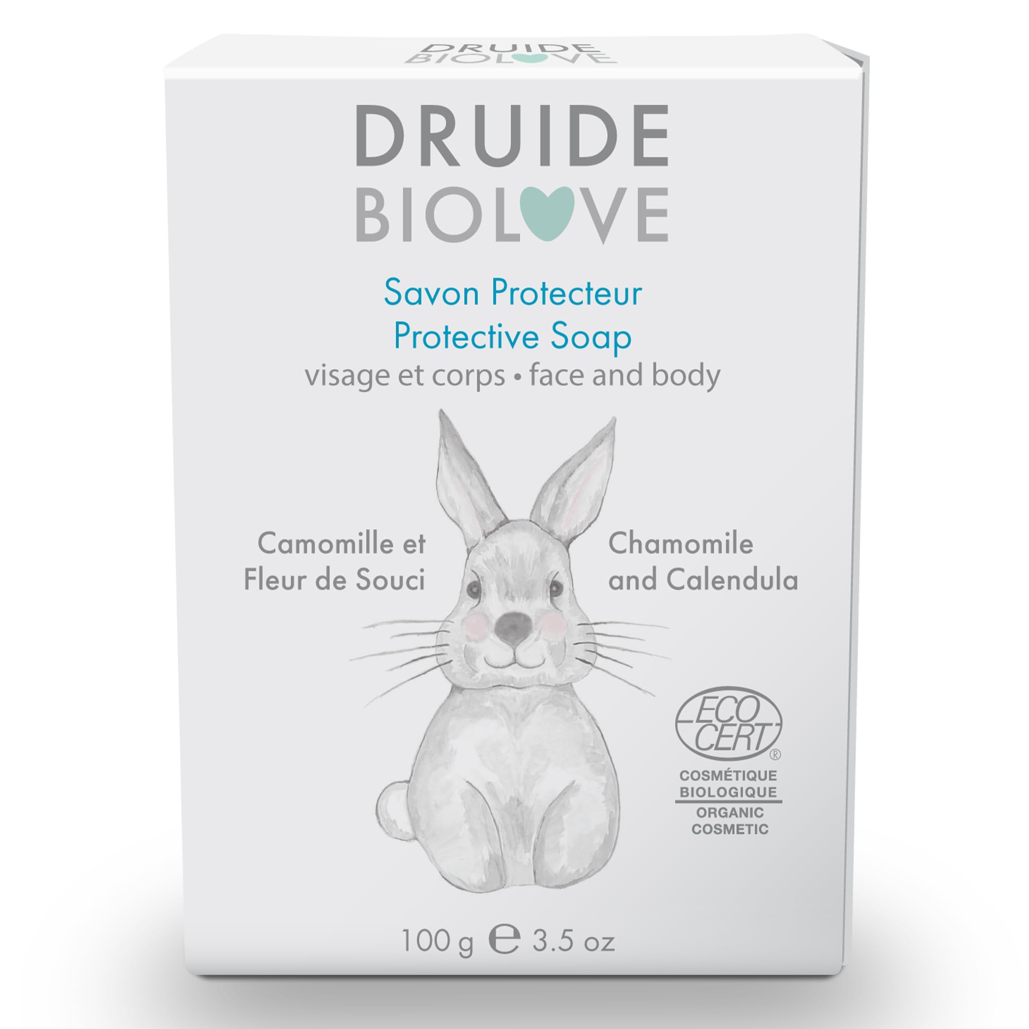 BioLove Protective Baby Soap bottle with lavender and chamomile