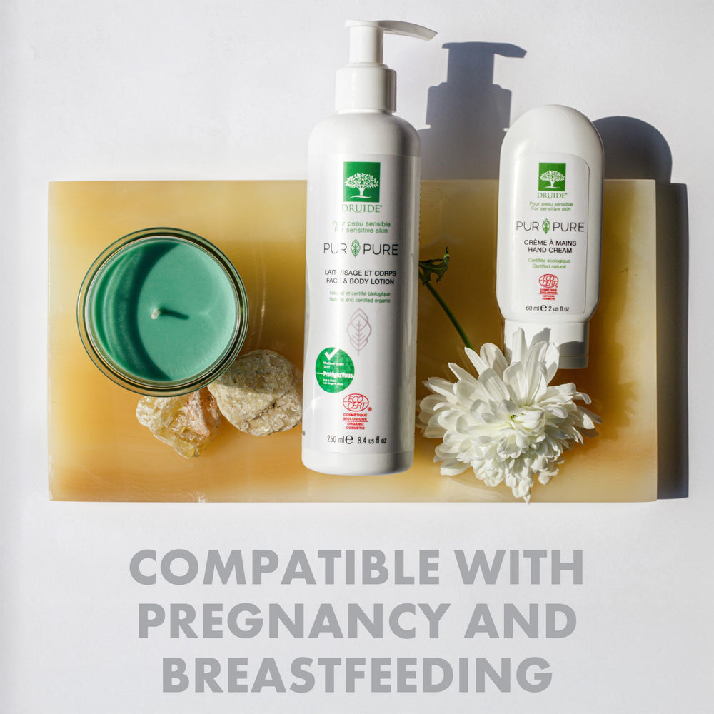 Daily-use scenario shows easy, gentle hand care on the go.