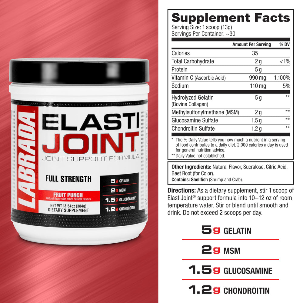 Active lifestyle with Elastijoint Fruit Punch