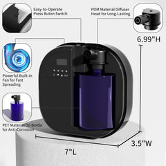 LACIDOLL diffuser in hotel or spa setting for ambiance