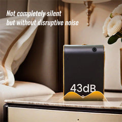 Lacidoll diffuser wall mount and tabletop setup showing versatile placement