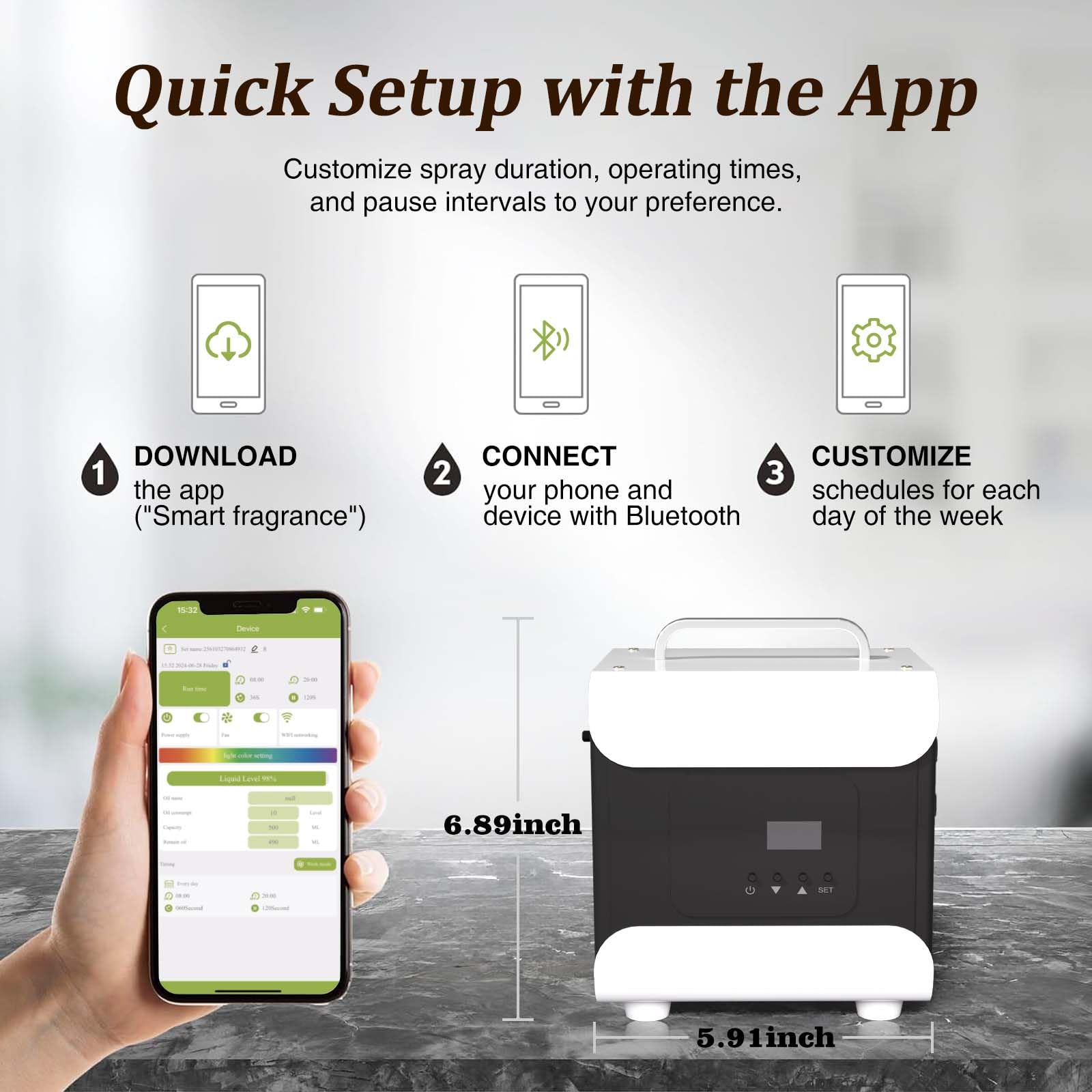 Lacidoll premium alloy construction offers a durable metal design.