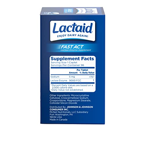 Lactaid Fast Act ice cream night scene highlighting treat with enzyme aid