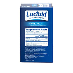 Lactaid Fast Act ice cream night scene highlighting treat with enzyme aid