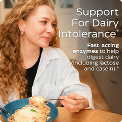 3-in-1 dairy digestion targets lactose, casein, and fat