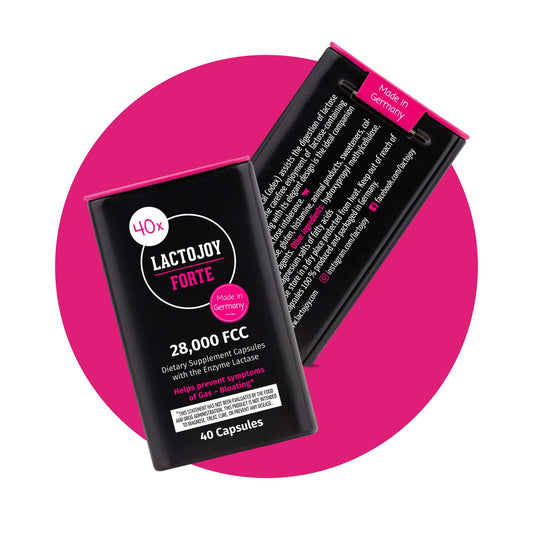 LactoJoy Forte lactase enzyme capsules