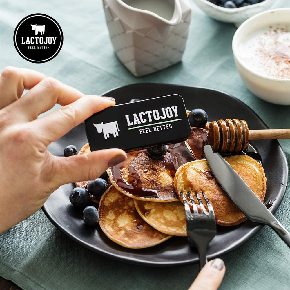No silicon dioxide label on LactoJoy bottle indicates clean ingredients
