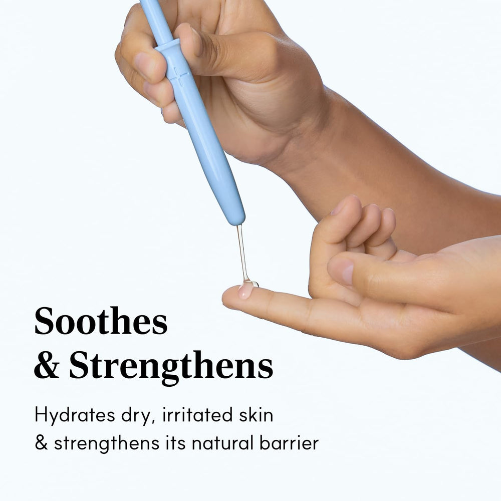 LACTOMEDI syringe-dose dispenser demonstrates clean, pre-measured doses for nightly use.