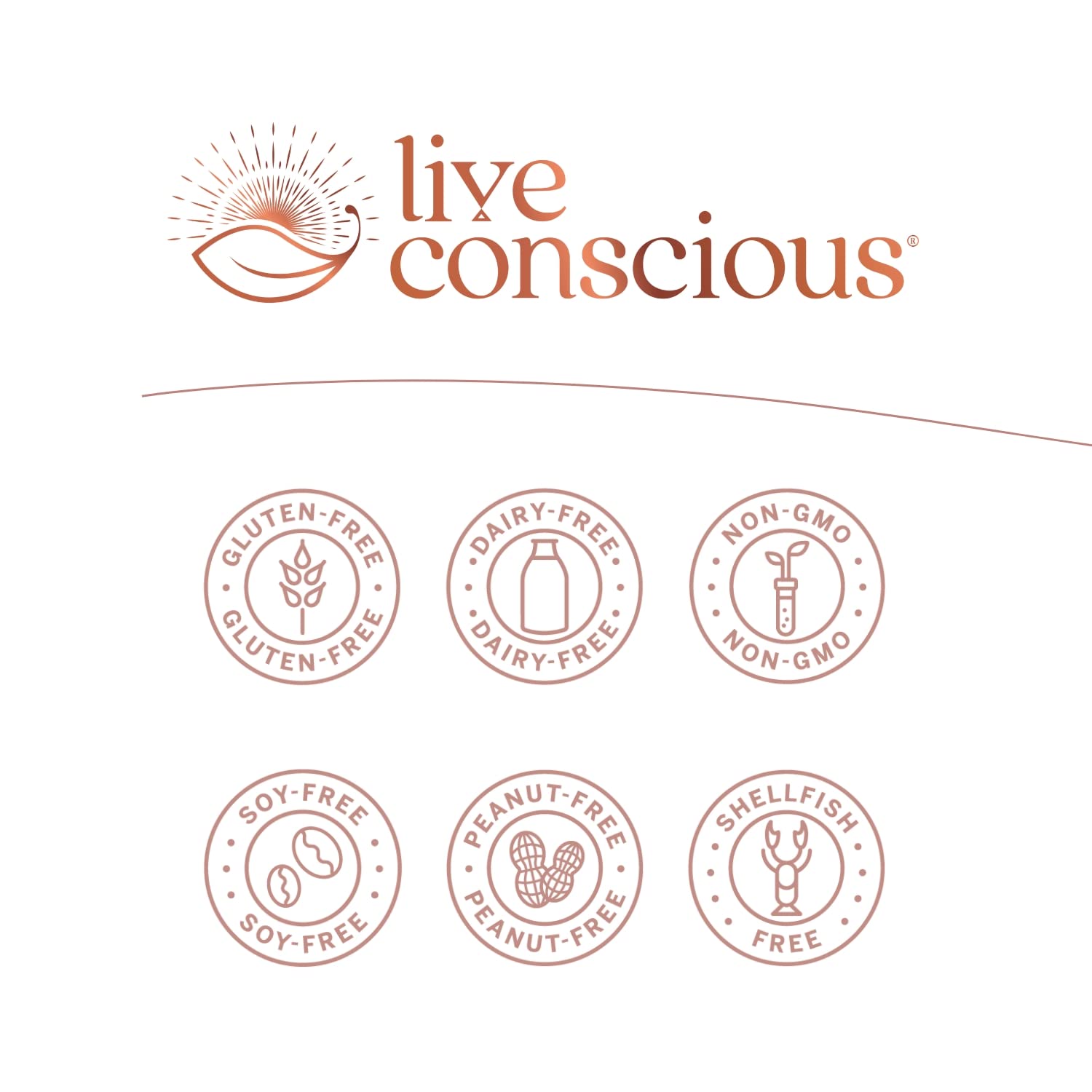 Lactose-free gluten-free soy-free ingredients label