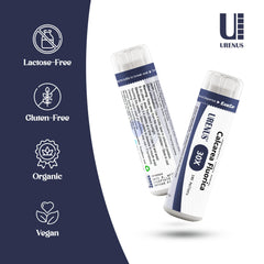 Lactose-free sucrose pellets for Calcarea Fluorica 30X