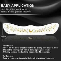 LADDYFOX skin-safe hypoallergenic adhesive ensures comfortable wear