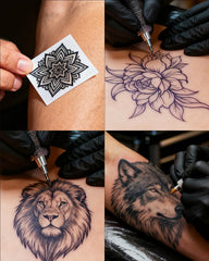 Lady Up tattoo kit contents ready for immediate training sessions
