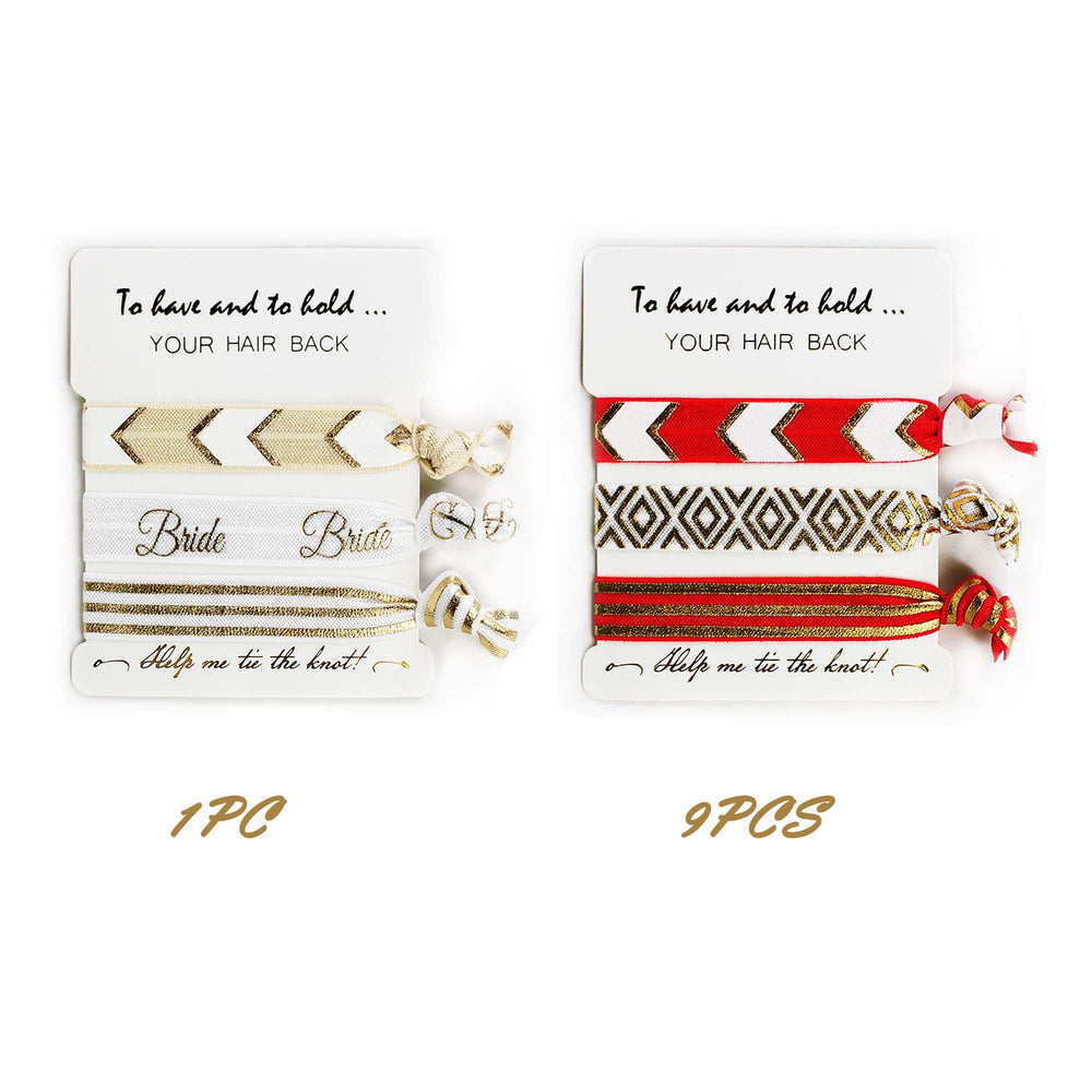 LADY&HOME pink bride tribe ties ideal as coordinated party favors