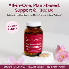 Relief from menstrual cramps with hormone balance
