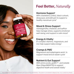 Mood support and hormone balance image for women