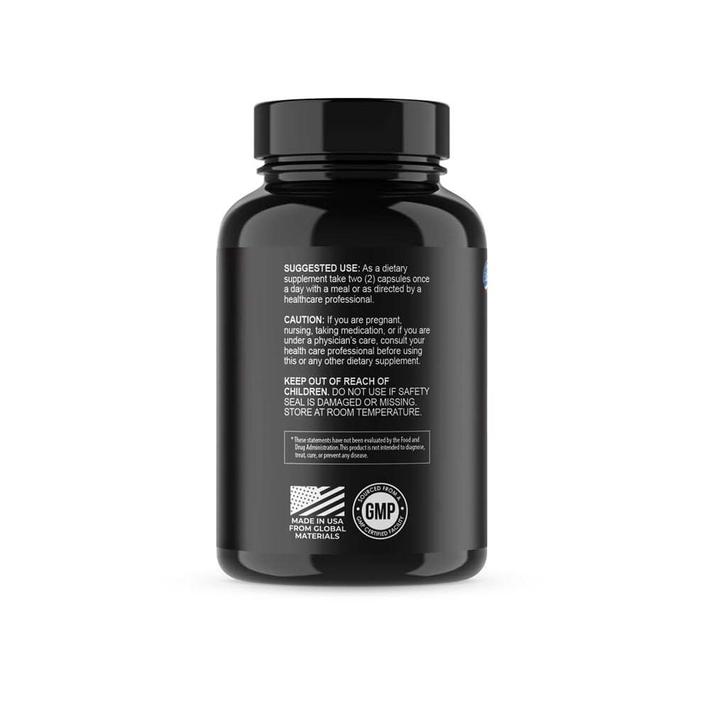 Close-up of Laellium Pills capsules