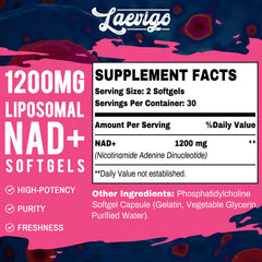 Liposomal NAD+ encapsulation concept