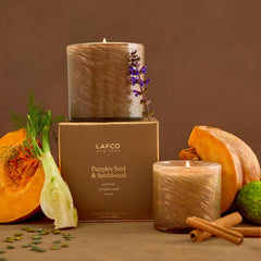 Candle lit with clean burn and slow fragrance release